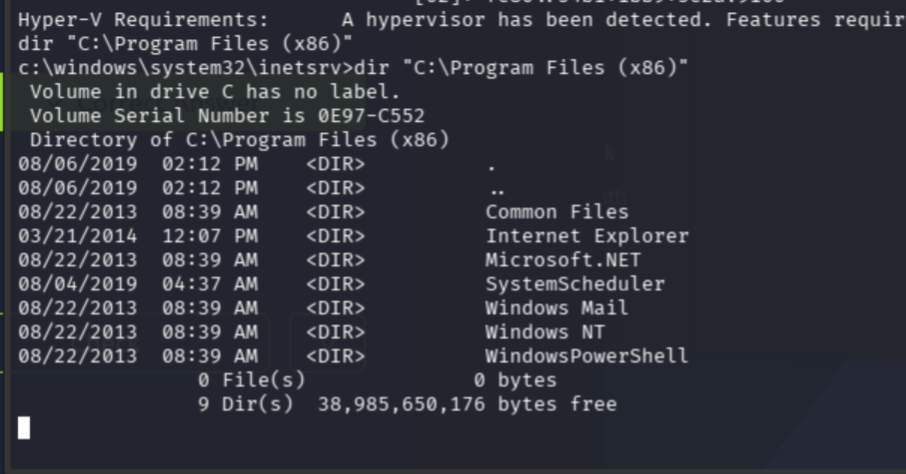 Directory listing of Program Files (x86) showing SystemScheduler
